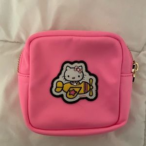 Stoney clover lane bubblegum mini pouch customized with hk patch sewn on…